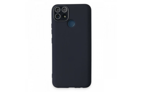Newface Realme C25s Kılıf Lansman Glass Kapak - Lacivert