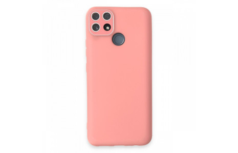 Newface Realme C25s Kılıf Lansman Glass Kapak - Pembe