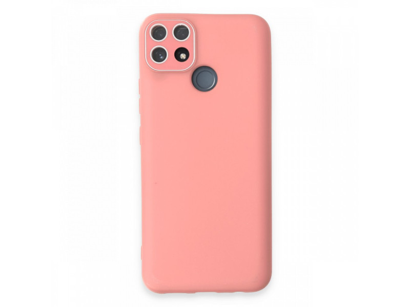Newface Realme C25s Kılıf Lansman Glass Kapak - Pembe