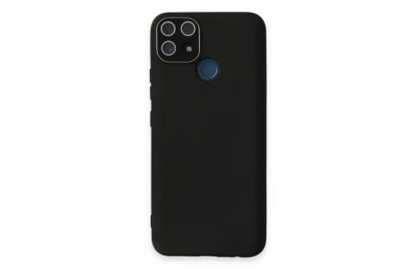 Newface Realme C25s Kılıf Lansman Glass Kapak - Siyah