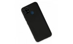 Newface Realme C25s Kılıf Lansman Glass Kapak - Siyah