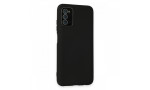 Newface Samsung Galaxy A03S Kılıf Lansman Glass Kapak - Siyah