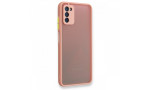 Newface Samsung Galaxy A03S Kılıf Montreal Silikon Kapak - Pembe