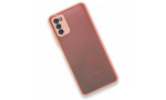 Newface Samsung Galaxy A03S Kılıf Montreal Silikon Kapak - Pembe