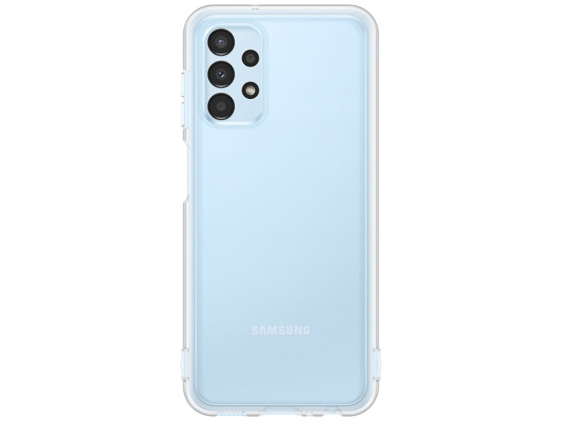Newface Samsung Galaxy A13 4G Kılıf Lüx Şeffaf Silikon