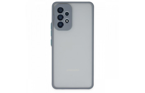 Newface Samsung Galaxy A13 4G Kılıf Montreal Silikon Kapak - Gri