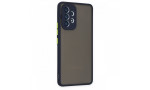 Newface Samsung Galaxy A13 4G Kılıf Montreal Silikon Kapak - Lacivert