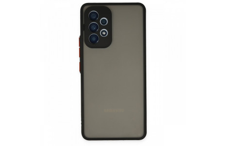 Newface Samsung Galaxy A13 4G Kılıf Montreal Silikon Kapak - Siyah