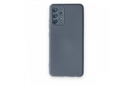 Newface Samsung Galaxy A13 4G Kılıf Nano içi Kadife Silikon - Gri