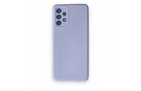Newface Samsung Galaxy A13 4G Kılıf Nano içi Kadife Silikon - Lila