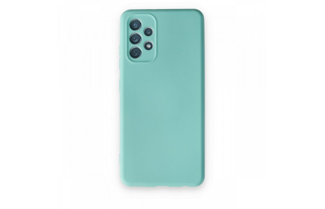 Newface Samsung Galaxy A13 4G Kılıf Nano içi Kadife Silikon - Turkuaz