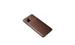 Newface Samsung Galaxy A22 Kılıf Focus Karbon Silikon - Kahverengi