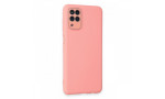 Newface Samsung Galaxy A22 Kılıf Lansman Glass Kapak - Pembe