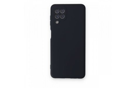 Newface Samsung Galaxy A22 Kılıf Nano içi Kadife Silikon - Lacivert