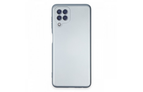 Newface Samsung Galaxy A22 Kılıf Nano içi Kadife Silikon - Sky Blue