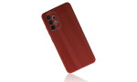 Newface Samsung Galaxy A23 4G Kılıf Glass Kapak - Bordo