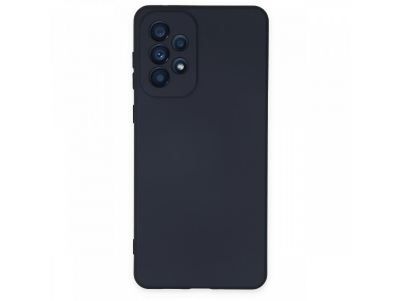 Newface Samsung Galaxy A23 4G Kılıf Nano içi Kadife Silikon - Lacivert