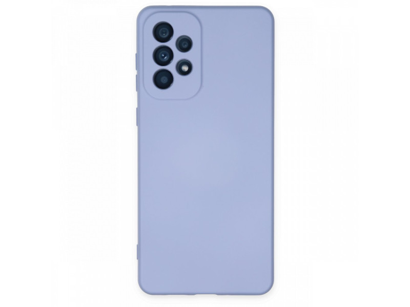 Newface Samsung Galaxy A23 4G Kılıf Nano içi Kadife Silikon - Lila