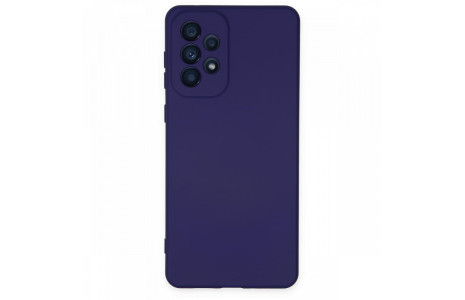 Newface Samsung Galaxy A23 4G Kılıf Nano içi Kadife Silikon - Mor