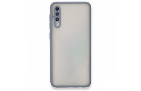 Newface Samsung Galaxy A30S Kılıf Montreal Silikon Kapak - Gri