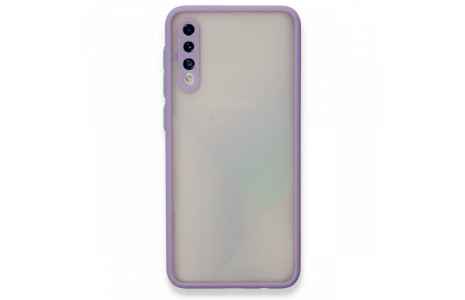Newface Samsung Galaxy A30S Kılıf Montreal Silikon Kapak - Mor