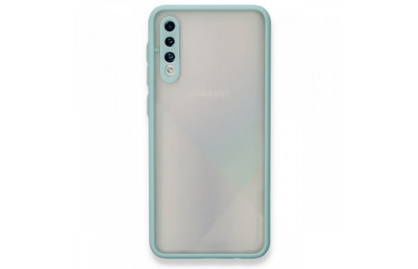 Newface Samsung Galaxy A30S Kılıf Montreal Silikon Kapak - Turkuaz