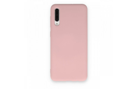 Newface Samsung Galaxy A30S Kılıf Nano içi Kadife Silikon - Pudra