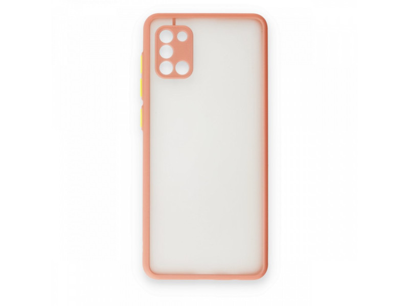 Newface Samsung Galaxy A31 Kılıf Montreal Silikon Kapak - Pembe