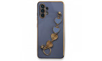 Newface Samsung Galaxy A32 Kılıf Esila Silikon - Gri