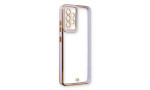 Newface Samsung Galaxy A33 5G Kılıf Liva Lens Silikon - Lila