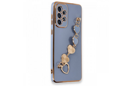 Newface Samsung Galaxy A33 5G Kılıf Esila Silikon - Gri