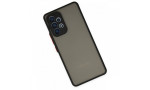 Newface Samsung Galaxy A33 5G Kılıf Montreal Silikon Kapak - Siyah