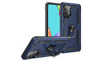 Newface Samsung Galaxy A33 5G Kılıf Sofya Yüzüklü Silikon Kapak - Lacivert