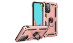 Newface Samsung Galaxy A33 5G Kılıf Sofya Yüzüklü Silikon Kapak - Rose