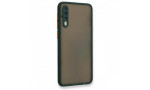 Newface Samsung Galaxy A50 Kılıf Montreal Silikon Kapak - Yeşil