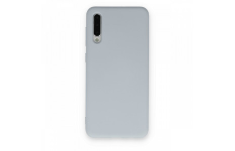 Newface Samsung Galaxy A50 Kılıf Nano içi Kadife Silikon - Buz Mavisi