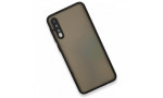 Newface Samsung Galaxy A50S Kılıf Montreal Silikon Kapak - Siyah