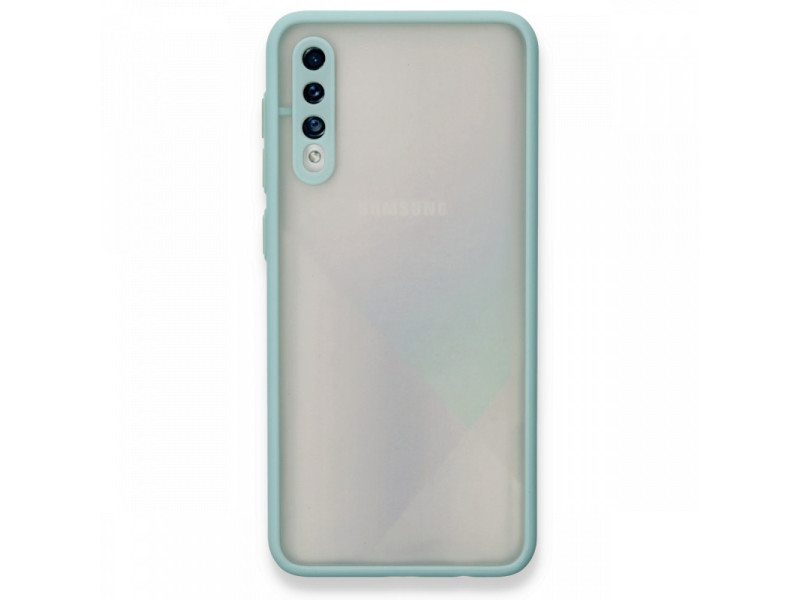 Newface Samsung Galaxy A50S Kılıf Montreal Silikon Kapak - Turkuaz