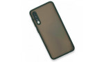 Newface Samsung Galaxy A50S Kılıf Montreal Silikon Kapak - Yeşil