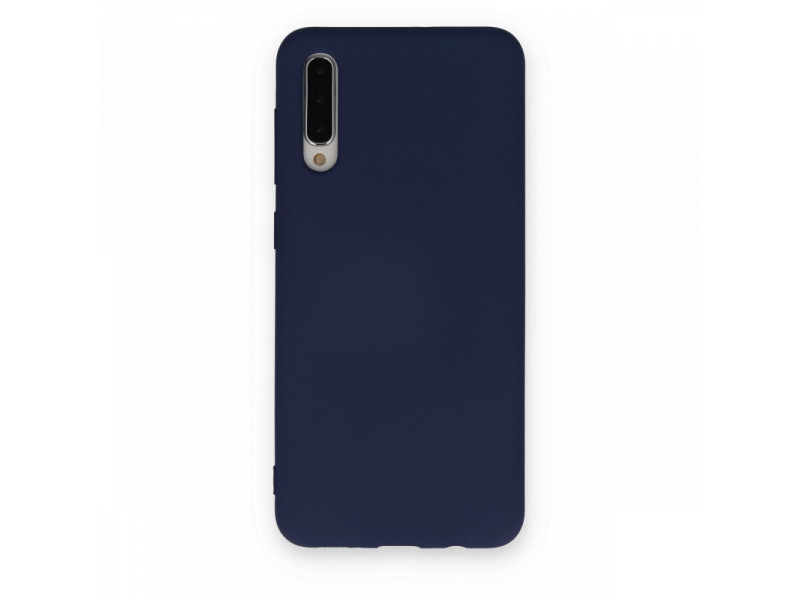 Newface Samsung Galaxy A50S Kılıf Nano içi Kadife Silikon - Koyu Gri