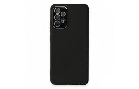 Newface Samsung Galaxy A52 Kılıf Lansman Glass Kapak - Siyah