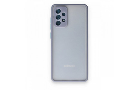Newface Samsung Galaxy A52 Kılıf Montreal Silikon Kapak - Gri