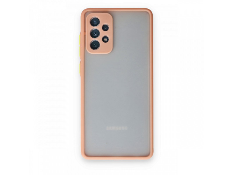 Newface Samsung Galaxy A52 Kılıf Montreal Silikon Kapak - Pembe