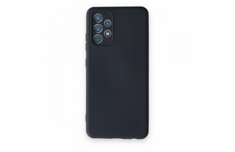 Newface Samsung Galaxy A52 Kılıf Nano içi Kadife Silikon - Lacivert