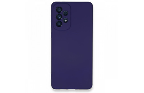 Newface Samsung Galaxy A53 5G Kılıf Nano içi Kadife Silikon - Mor