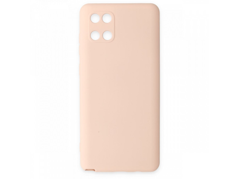 Newface Samsung Galaxy A81 / Note 10 Lite Kılıf Nano içi Kadife Silikon - Pudra