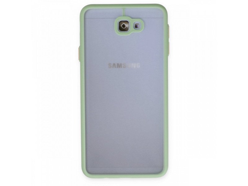 Newface Samsung Galaxy J7 Prime Kılıf Montreal Silikon Kapak - Turkuaz