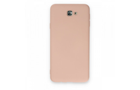 Newface Samsung Galaxy J7 Prime Kılıf Nano içi Kadife Silikon - Pudra