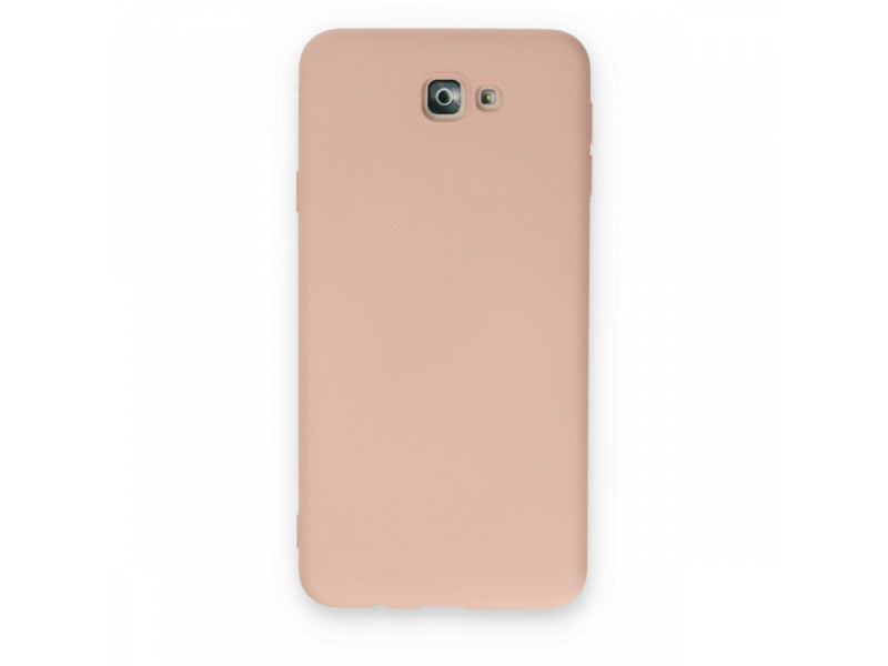 Newface Samsung Galaxy J7 Prime Kılıf Nano içi Kadife Silikon - Pudra