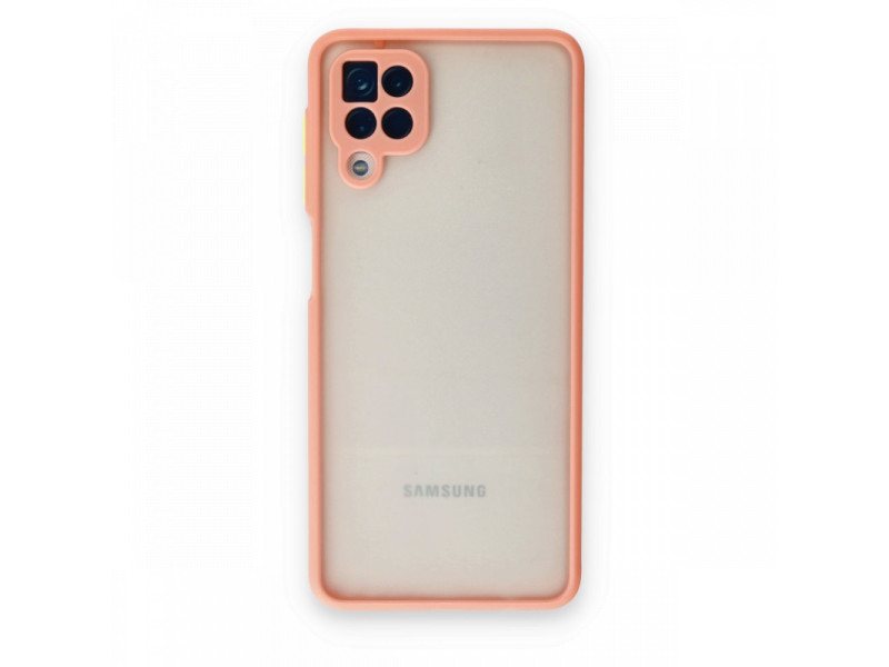 Newface Samsung Galaxy M12 Kılıf Montreal Silikon Kapak - Pembe
